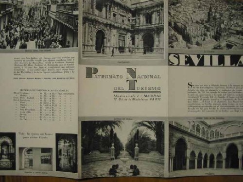 FOLLETO TURÍSTICO : SEVILLA (Tourist brochure).