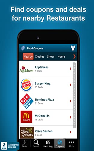 Food Coupons - Burger King etc