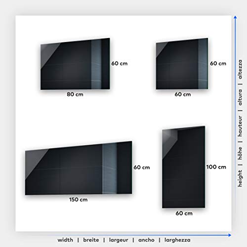 FORAM Espejo de Baño con Iluminación LED - Luz Espejo de Pared con Accesorios - Diferentes tamaños para Baño Dormitorio Maquillaje - L59