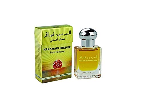 Forever Roll On 15 ml Al Haramain aceite musc calidad arab Oud Misk almizcle oriental