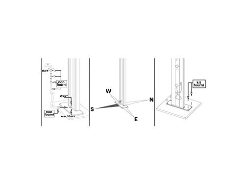 Formidra DS-HG142NO Happy Go - Ducha solar (23 L), color gris antracita