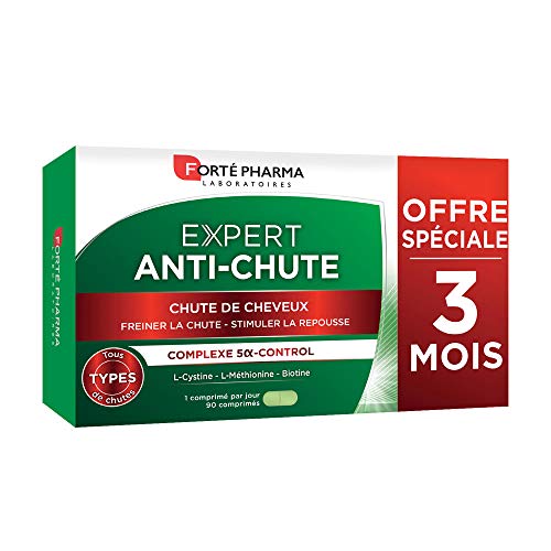 Forté Pharma Expert Anticaída | programa Cabello 90 pastillas para 3 meses
