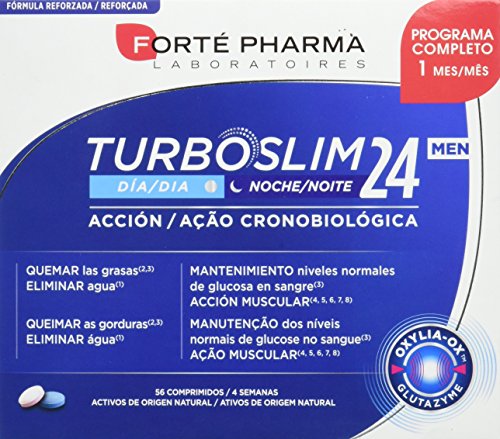 Forté Pharma Iberica Turboslim Men Complemento Alimenticio - 56 Tabletas