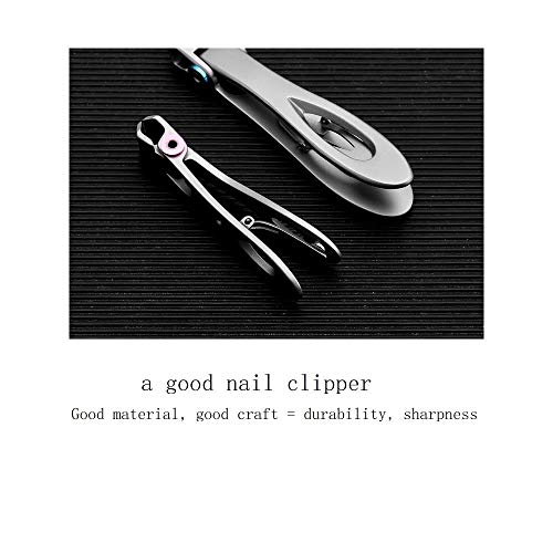 Foshuo Archivo De Uña,Caja De Herramientas De Uñas Tijeras para Cutículas Tijeras De Manicura Curvas Extra Fuertes Manicure Pedicure Set para Hombre Y Mujer Set De Manicura Kit De Manicura Uña