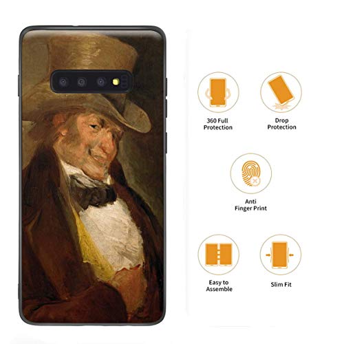 Francisco De Goya Para Samsung Galaxy S10 Plus Carcasa/del teléfono celular de arte del teléfono celular de arte/Impresión Giclee en la cubierta del móvil(Portarait of Jose De Goya E Lucientes)