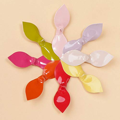 FRCOLOR 10 Piezas Pinzas para El Cabello Diminutas Pinzas para El Cabello Pasadores de Pelo de Imitación de Cuero Pasadores para El Cabello para Niñas Accesorios para El Cabello