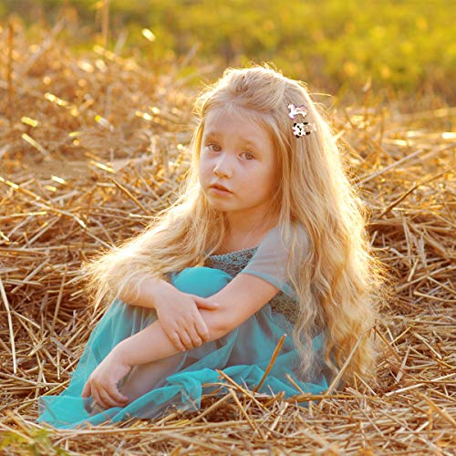 Frcolor 60pcs Colorido Snap Clips para el cabello Cute Cartoon Animals Barrettes Horquillas Sombreros Accesorios para el cabello para niñas bebés (estilo al azar)