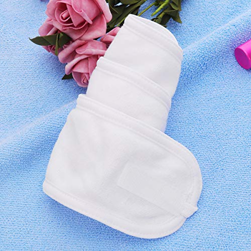 frcolor banda de pelo elástica banda pelo de maquillaje de Blanca  3 Pcs 