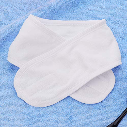 frcolor banda de pelo elástica banda pelo de maquillaje de Blanca  3 Pcs 