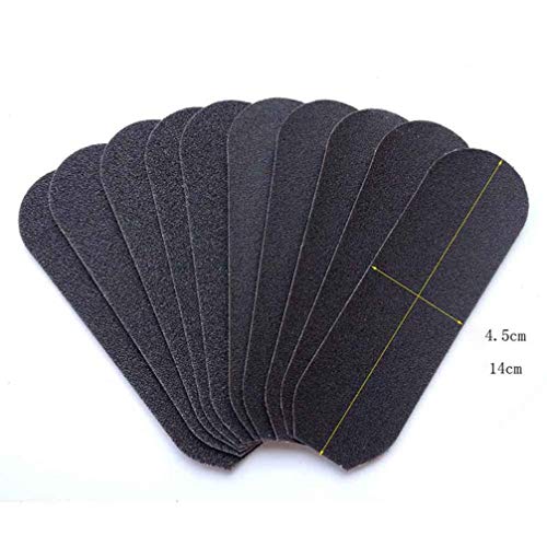 Frcolor Repuesto de archivo de pedicura de reemplazo de Sandpapers 60pcs para archivo de raspado de pie de doble cara