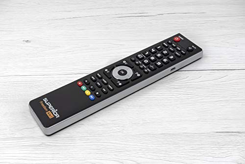 Freedom Input 8054242080124 IR inalámbrico Botones Negro - Mando a Distancia (TV, Proyector, DVD/BLU-Ray, Sistema de Cine en casa, IR inalámbrico, Botones, Negro)