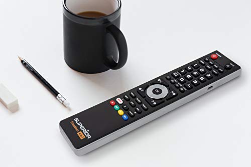 Freedom Input 8054242080124 IR inalámbrico Botones Negro - Mando a Distancia (TV, Proyector, DVD/BLU-Ray, Sistema de Cine en casa, IR inalámbrico, Botones, Negro)