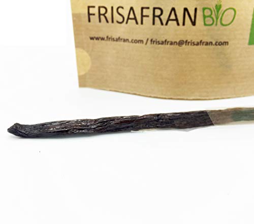 FRISAFRAN - Vaina de vainilla de Madagascar ecologica (1 Unidad)