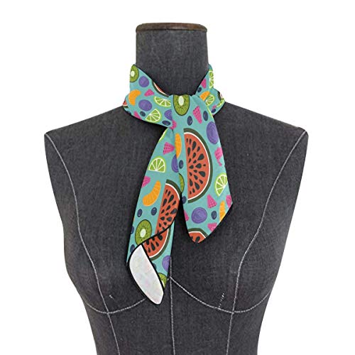 Fruit Bufanda cuadrada Head Wrap Hair Scarves