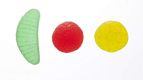 Fruta Artesana La Asturiana - Caramelos Blandos Gourmet elaborados con Zumo Natural de Frutas y Auténtica Pectina, 100% artesanas, Más Deliciosa que la Fruta Escarchada - Bolsa de 1 Kilo - Sin Gluten