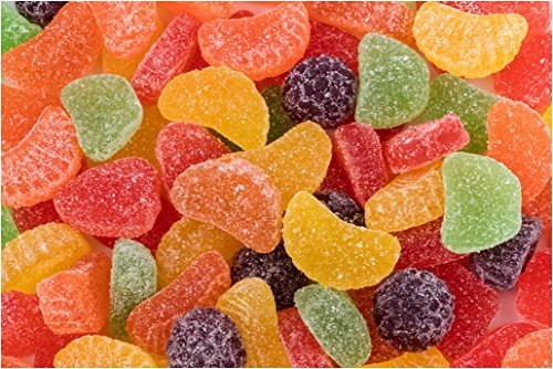 Fruta Artesana La Asturiana - Caramelos Blandos Gourmet elaborados con Zumo Natural de Frutas y Auténtica Pectina, 100% artesanas, Más Deliciosa que la Fruta Escarchada - Bolsa de 1 Kilo - Sin Gluten