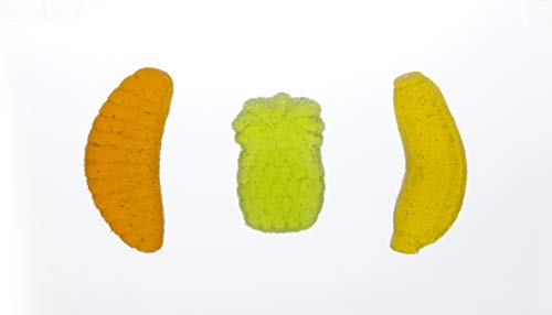 Fruta Artesana La Asturiana - Caramelos Blandos Gourmet elaborados con Zumo Natural de Frutas y Auténtica Pectina, 100% artesanas, Más Deliciosa que la Fruta Escarchada - Bolsa de 1 Kilo - Sin Gluten