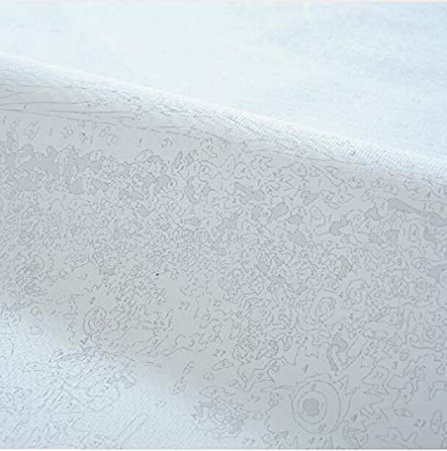 FSKJSZYH Pintura por Número Pintado A Mano Sala De Estar Paisaje Floral Pintura Decorativa Sin Marco Perfume Amapola 40X50 Cm