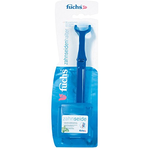 Fuchs Titular de la seda dental con dispensador de hilo dental 2 piezas