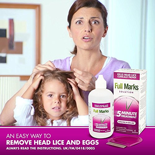 Full Marks Head Lice Solution Spray, 150 ml