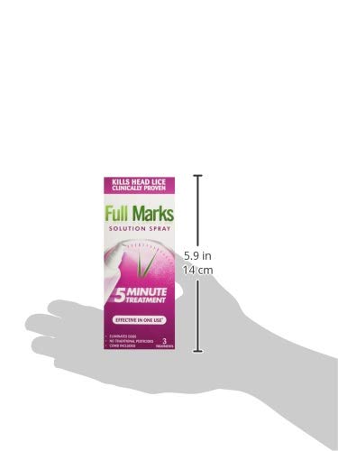 Full Marks Head Lice Solution Spray, 150 ml
