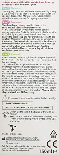 Full Marks Head Lice Solution Spray, 150 ml