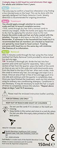 Full Marks Head Lice Solution Spray, 150 ml