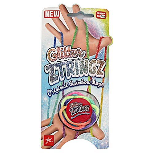 Fun GZ-24Pdq glitter Ztringz - Juego de habilidad para diseñar y crear muchas figuras de cuerda (en alemán)
