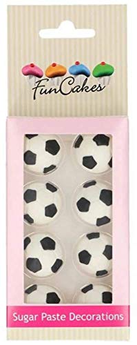 FunCakes - Decoraciones Azúcar para cupcakes, pasteles, tartas (Futbol)