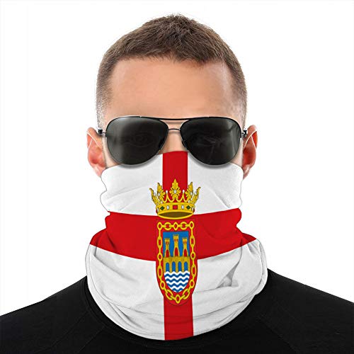Funda de Microfibra para el Cuello Bandera de tudela en navarra en españa Funda para Bufanda de pasamontañas
