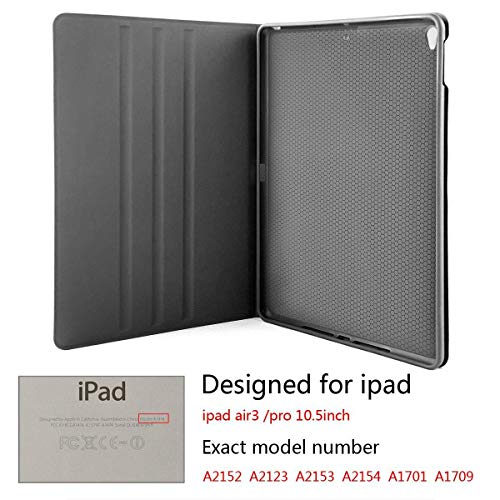 Funda para Ipad 2019 Ipad Air3 / 2017 Funda para Ipad Pro de 10,5 pulgadas / 2019 Ipad 7 ° Funda de 10,2 pulgadas Maquillaje Pintalabios Frotis y pincel La última funda para Ipad Auto Wake / sleep