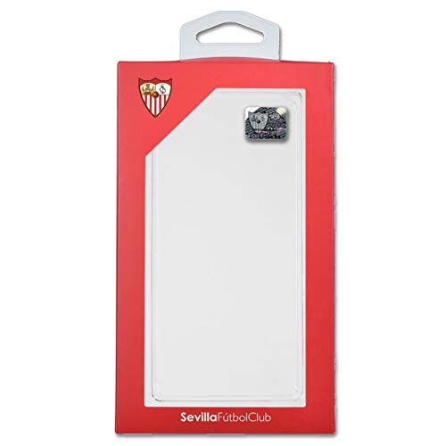 Funda para iPhone 11 del Sevilla para Proteger tu móvil. Carcasa para Apple de Silicona Flexible con Licencia Oficial de Sevilla FC.