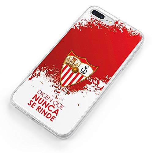 Funda para Samsung Galaxy A51 Oficial del Sevilla FC Sevilla Dicen Que Nunca se Rinde para Proteger tu móvil. Carcasa para Samsung de Silicona Flexible con Licencia Oficial del Sevilla FC.