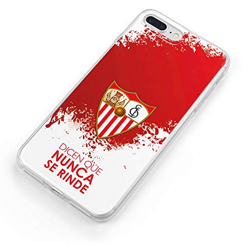 Funda para Samsung Galaxy A71 Oficial del Sevilla FC Sevilla Dicen Que Nunca se Rinde para Proteger tu móvil. Carcasa para Samsung de Silicona Flexible con Licencia Oficial del Sevilla FC.