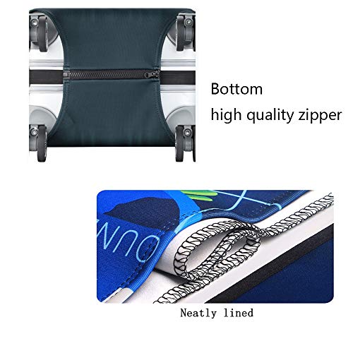 Funda Protectora para Maleta, Lavable, elástica, diseño de águila, Funda Protectora para Maletas, Funda para Maletas, para Accesorios de maletín de 18 a 32 Pulgadas 03 XL (29 '' - 32 '')