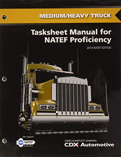 Fundamentals Of Medium/Heavy Duty Commercial Vehicle Systems, Second Edition, Fundamentals Of Medium/Heavy Duty Diesel Engines, Tasksheet Manual, AND 2 Year Access To Medium/Heavy Vehicle Online.