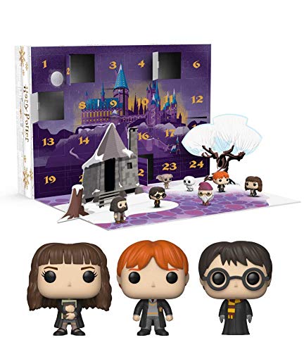 Funko- Pop Advent Calendar Potter-24 Piece Harry Potter Figura Coleccionable, Multicolor, Talla única (34947)