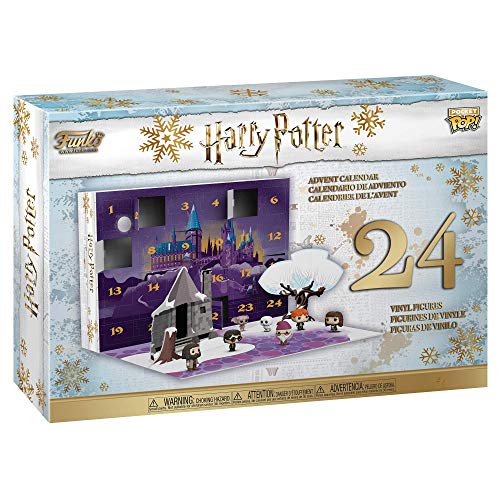 Funko- Pop Advent Calendar Potter-24 Piece Harry Potter Figura Coleccionable, Multicolor, Talla única (34947)