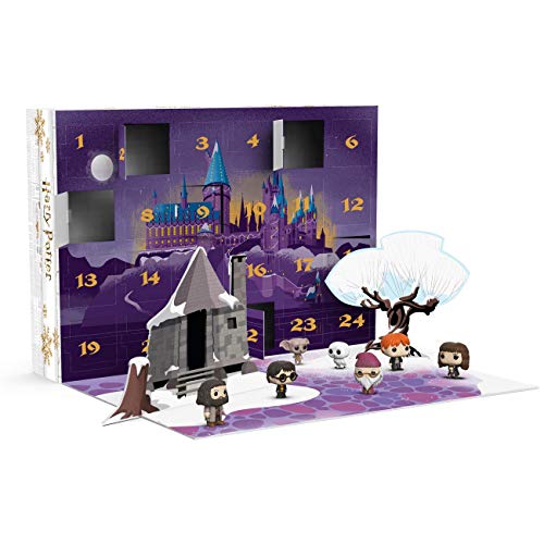Funko- Pop Advent Calendar Potter-24 Piece Harry Potter Figura Coleccionable, Multicolor, Talla única (34947)