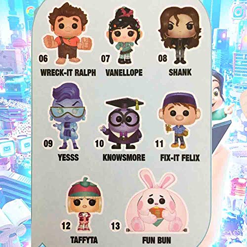 Funko Pop!: Figura Disney Wreck-It Ralph 2: Pop 6 Fix-It Felix, Multicolor, Talla Única