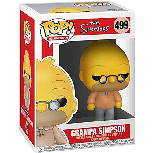 Funko Pop! Simpsons Abuelo Simpson, Multicolor (FK33881), Talla Única