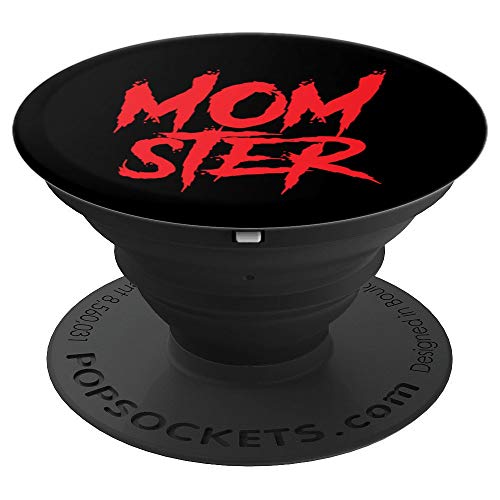 Funny Momster Madre Mamá Abuela con niños Día de la madre PopSockets Agarre y Soporte para Teléfonos y Tabletas