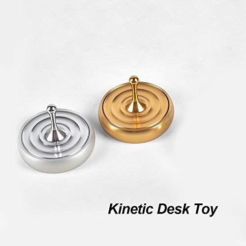 Further Spinning Tops De Metal 3-5 Minutos De Tiempo De Rotación, El Equilibrio Rendimiento Y Belleza, Juguete De Alivio De Ansiedad por Descompresión, Regalo Divertido para Niños Adultos