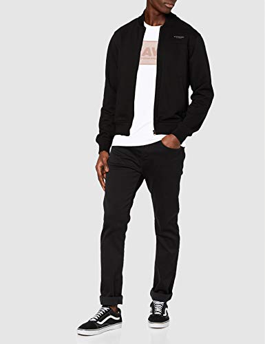 G-STAR RAW Boxed Straight Fit Camiseta, Blanco (White 336-110), L para Hombre