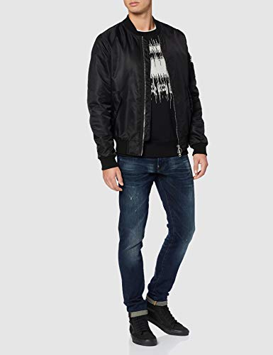 G-STAR RAW Graphic 8 Sudadera, Negro (Dk Black 6484), Medium para Hombre