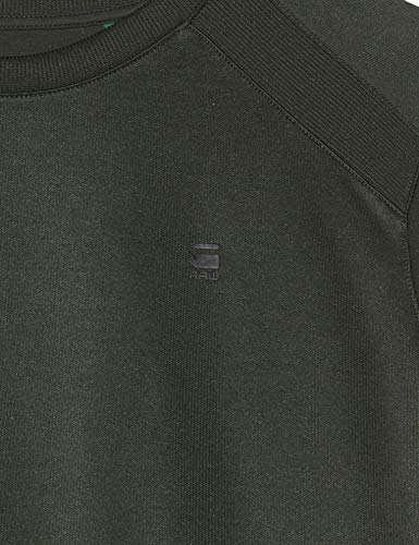 G-STAR RAW Motac Slim Sudadera, Gris (Asfalt A650-995), Small para Hombre