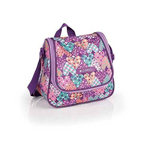 Gabol Love Mochila Infantil, 25 cm, 6.83 litros, Multicolor