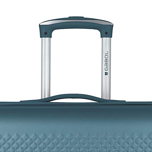 Gabol - Oporto | Maleta de Viaje Grande Dura de 52 x 77 x 30 cm con Capacidad para 94 L de Color Turquesa
