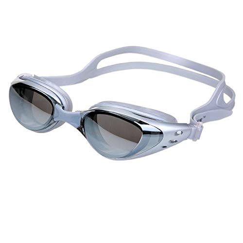 Gafas de natación con espejo N/A Gafas de natación Gafas de buceo, antivaho antiroturas, impermeables, gafas de natación 2