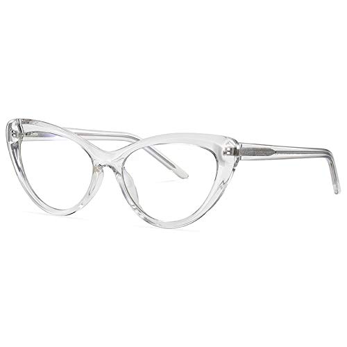 Gafas de Sol Sunglasses Cat Eye Tr90 Marco Flexible Gafas De Bloqueo De Luz Azul para Mujeres Gafas Anticaídas para Computadora Gafas De Lec